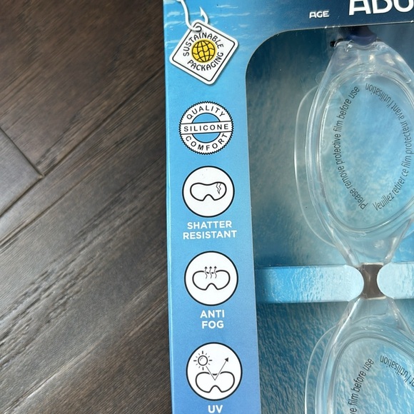 U.S. Divers Atlas Adult swim goggles,shatter resistant,anti-fog,UV protection - Picture 2 of 8